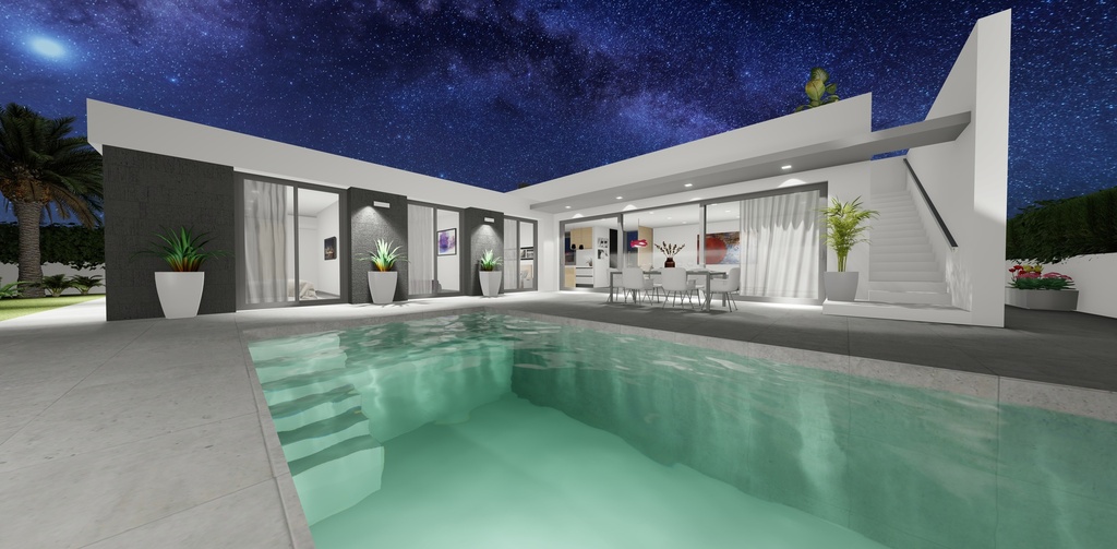 Moderne Nieuwbouwvilla Te Koop in San Juan de los Terreros