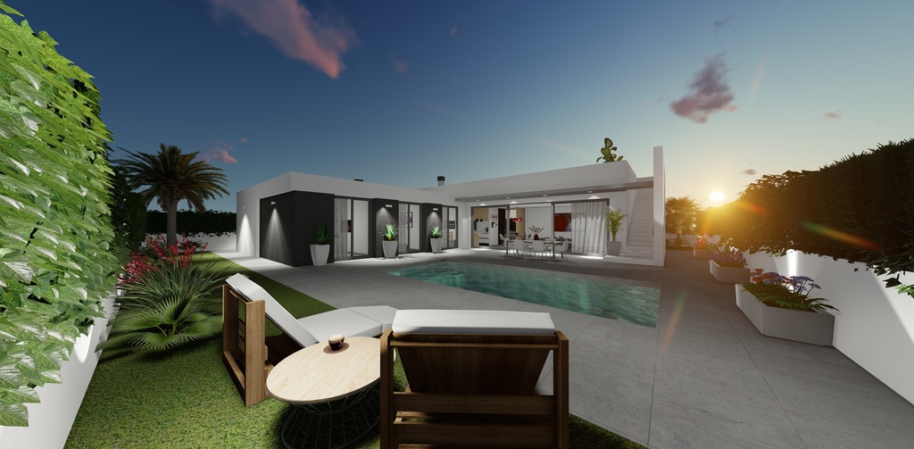 Moderne Nieuwbouwvilla Te Koop in San Juan de los Terreros