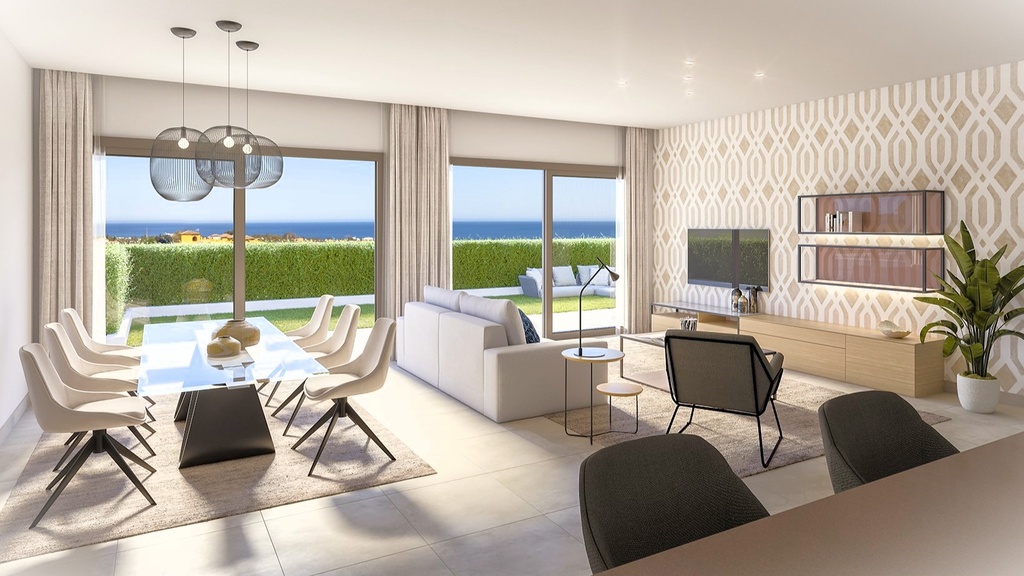 Luxe nieuwe appartementen en halfvrijstaande villa’s in Selwo-New Golden Mile