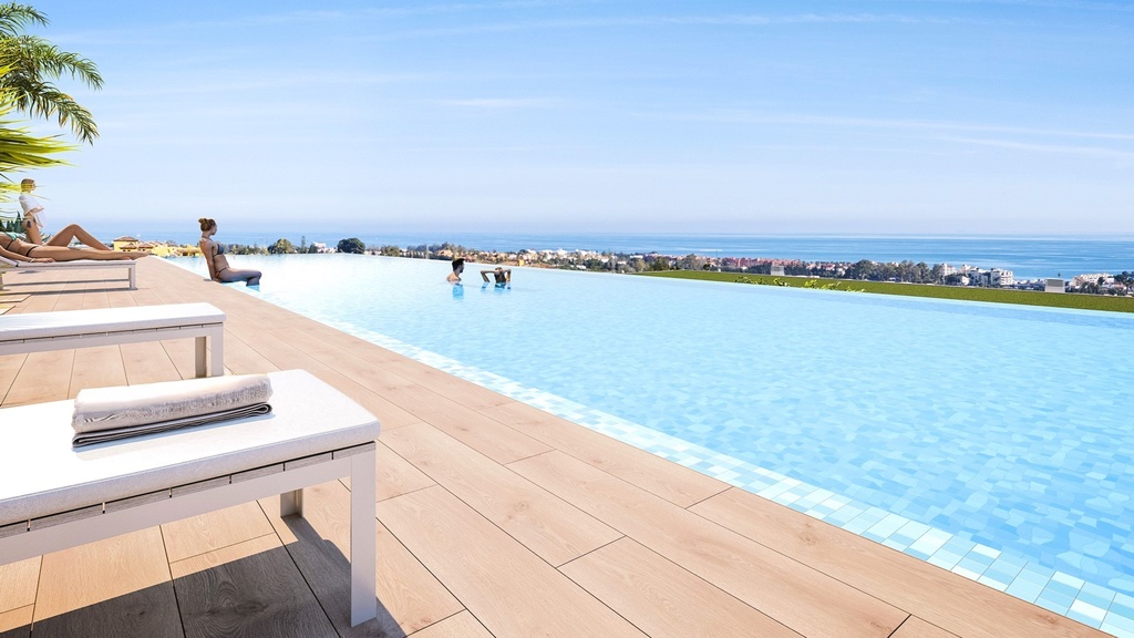 Luxe nieuwe appartementen en halfvrijstaande villa’s in Selwo-New Golden Mile