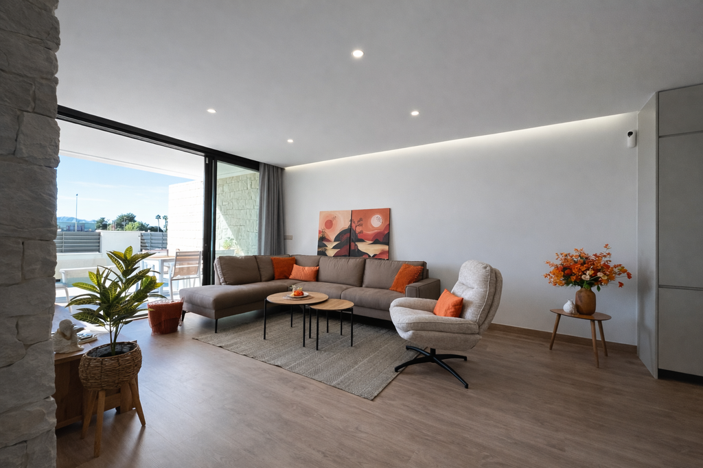 GLOEDNIEUW Turnkey Rijtjeswoning met Privézwembad en Bergzicht | Dolores