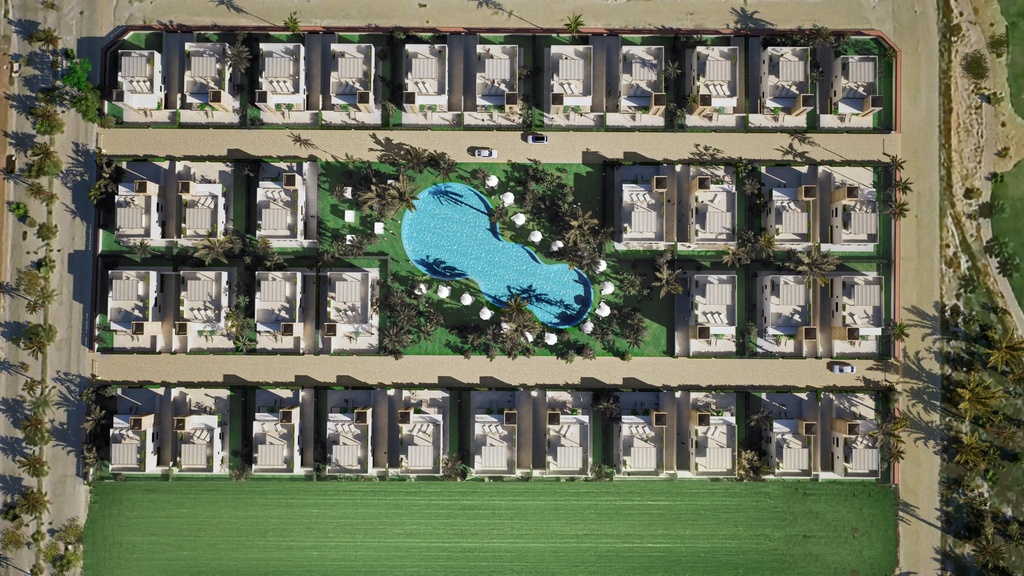 Vrijstaande villa op Taray Oasis en Golfcomplex, Camposol