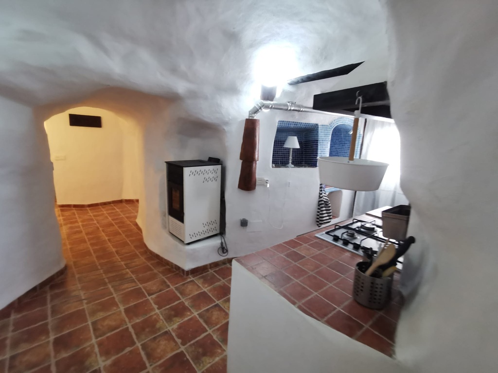 Grottewoning in Galera, Granada binnenland, Cueva Michelle, La Alqueria