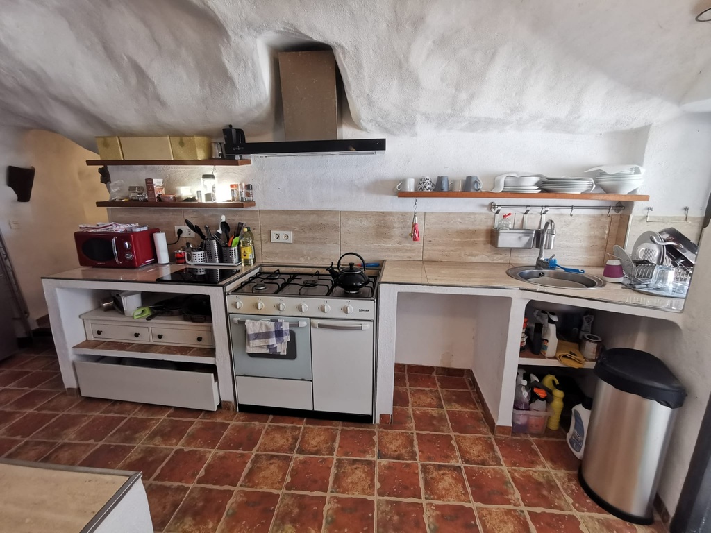 Grottewoning in Galera, Granada binnenland, Cueva Michelle, La Alqueria
