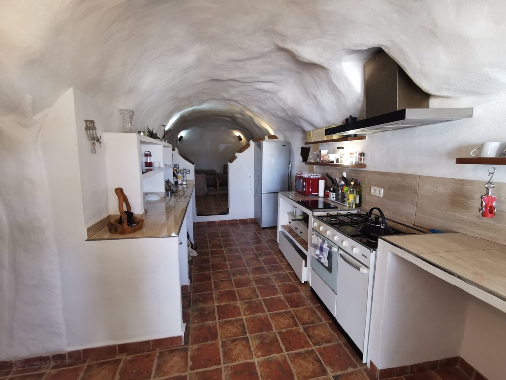 Grottewoning in Galera, Granada, Cueva Michelle, La Alquería met toeristisch vergunning