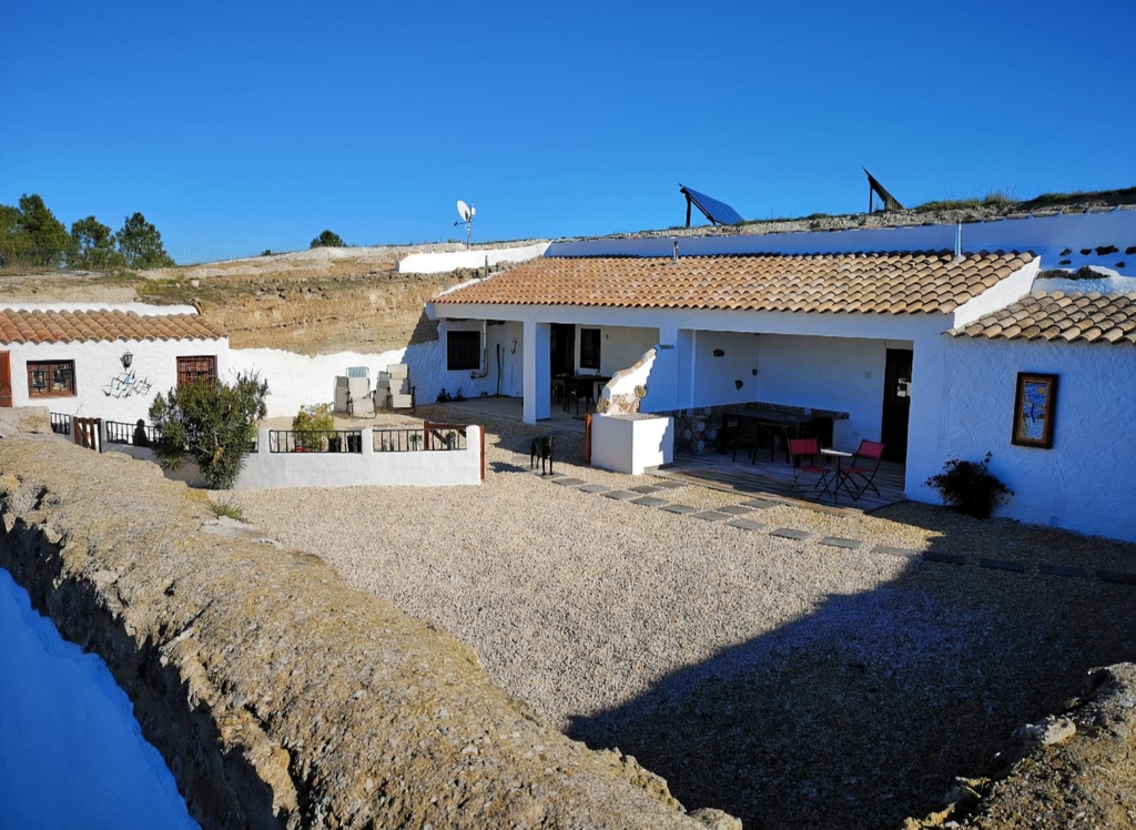 Grottewoning in Galera, Granada, Cueva Michelle, La Alquería met toeristisch vergunning